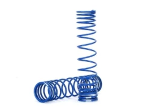 Traxxas 8445A GTR Rear Shock Springs Progressive, Blue