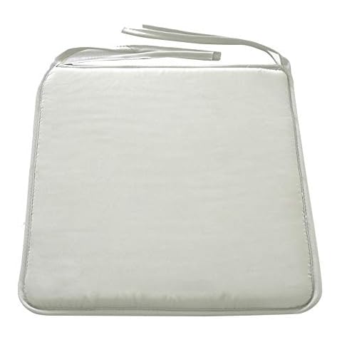 JuneJour Chair Pad Cushion Natural,Cream Beige Deep Large Square Garden Furniture Chair Cushion Seat Pad For Garden Armchair Cover