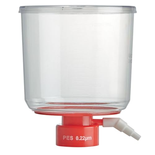 Image of Diamond PureFlow Bottle Top Filter, 1000mL, PES Membrane, 0.22μm Porosity, STERILE, Individually Wrapped, 24 /Case