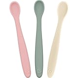 PERFECT SPOONS FOR STAGE 1 FEEDING - WeeSprout silicone spoons are tailor-made for babies in Stage 1 of feeding. They’re the perfect shape and size for little hands and mouths learning to eat independently! This encourages self-feeding and allows you...