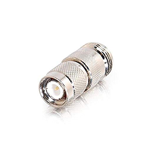 C2G 42212 TNC Male to N-Female Wi-Fi Adapter, Silver