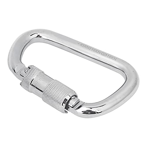 Mosquetón de acero 40Cr de 45KN Bediffer con dimensiones precisas de 74x113,5 mm
