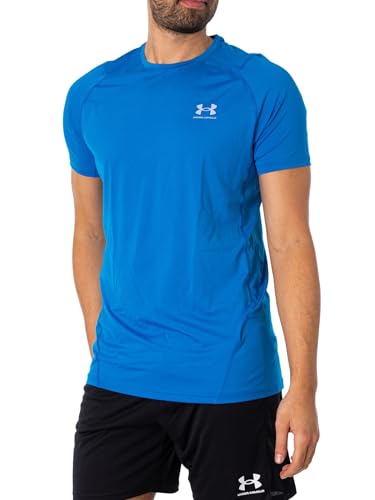 Image of Under Armour Men's UA HG Armour Comp SS Short Sleeve Functional Shirt Quick Dry T-Shirt with Compression Fit