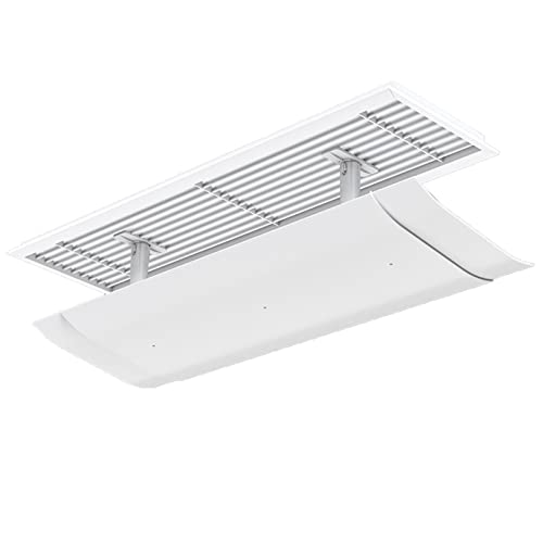 Winkelverstellbare Klimaanlagen-Ablenker-Windschutzscheibe, Anti-Direkt-Windführungs-Luftauslassleitblech, zentrale...