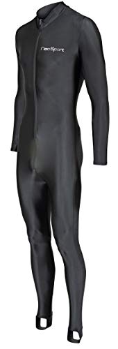 NeoSport Full Body Sports Skins - Diving, Snorkeling & Swimming , BLACK, X-Small