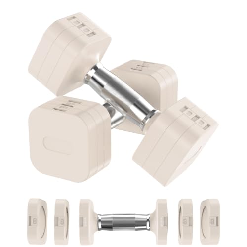 Image of Hezeyferg Adjustable Dumbbell Set,Adjustable Weight Dumbbells for Women /Men