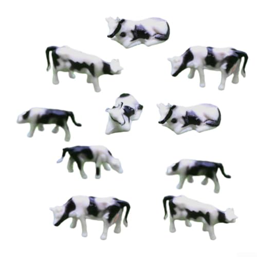 Set de 10 Figuras de Animales de Granja Escala 1:75 miniatura 4