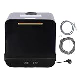 Gavigain Lave-Vaisselle de comptoir 850W, Mini Lave-Vaisselle Portable à séchage Automat...