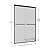 Bathlink Shower Door 44-48" W * 72" H, Matte Black Double Sliding Shower Door with 1/4"(6mm) Tempered Glass, Shower Glass Door Easy to Clean