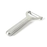 Calphalon Stainless Steel Vegetable Peeler with Swivel Blade, Ergonomic Non-Slip Grip Handle for Fruits & Vegetables, Kitchen Peeler for Smooth Peeling & Meal Prep