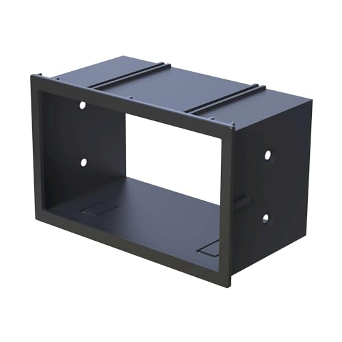 Audioproject A226 - Universel Double DIN encastrable Baie Voiture Radio Compatible avec VW Passat B5 Golf 4 Bora T4 Polo Lupo Seat Peugeot 207 307 Volvo S40...