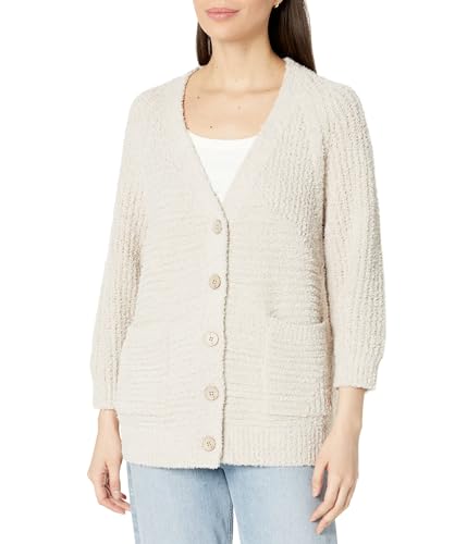 Image of Barefoot Dreams Women's Cozy Twist Raglan Cardi