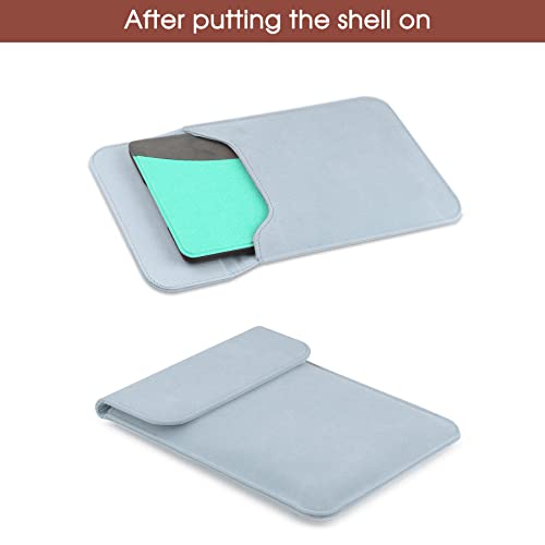 HoYiXi Custodia a Tasca per 6.8'' Kindle Paperwhite 11a Generazione 2021/Kindle Paperwhite Signature Edition 2021/Kindle 2019 Custodia Sleeve per 6 - 6.8'' Kindle Kobo E-reader E-book, Blu - Image 6