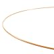 Vaessen Creative Metallring, Gold, Spannring Ø 60 cm aus 3 mm Metalldraht zum Traumfänger Basteln, Makramee Knoten, Mandala Häkeln sowie Gestalten weiterer Wanddeko und Fensterdeko