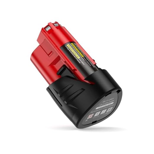 IEFUU 12Volt 2.5Ah 48-11-2420 Compatible with Milwaukee M12 Battery, Compatible with Milwaukee All 12V Cordless Power+ Tools M-12 48-11-2401 48-11-2411 48-11-2402 48-11-2440 Lithium Ion Batteries Red