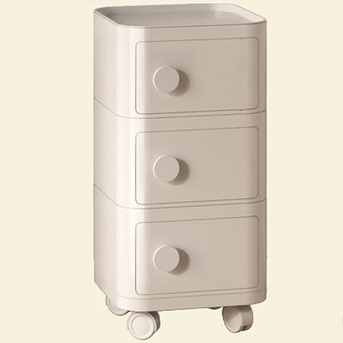 Table de chevet moderne rose pour chambre cocooning | Table de nuit fine et minimaliste