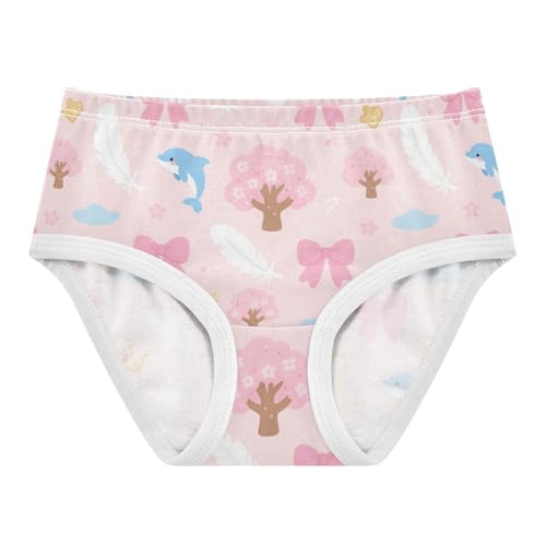 Girls' Underwear Bow-knot Dolphins Toddle Brief Panties 2-8 Years 20300558 - Main Image