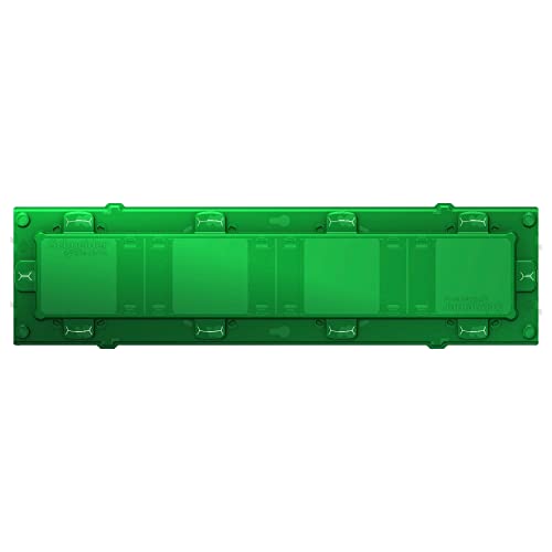 Support de fixation Unica Schneider 10 modules pour 4 postes avec plaque de protection - 2