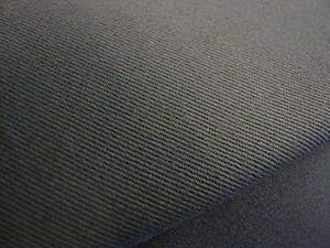 150 CM Wide 100% Cotton Drill Fabric by M&J® (Black, 2 Meter)