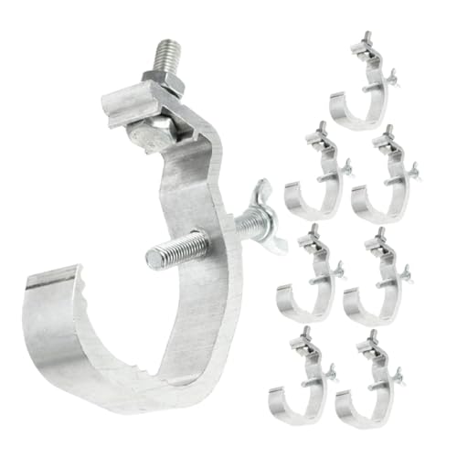 Pinces antidérapantes pour tubes 30-52mm avec fixation rapide NUOBESTY de scène