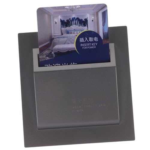 ARTIBETTER Interruptor De Tarjeta Para Energía Panel De Control Eléctrico y Elegante Para Dormitorios y Salas De Estar
