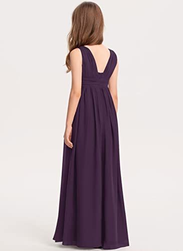 Junior Bridesmaid Dress Wedding Flower Girl Dresses for Teen Girls Dresses Chiffon3