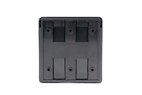 Portavasos Ajustable Plegable para Vehículos Negro miniatura 5