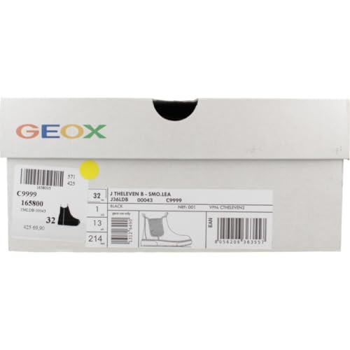 Geox Junior Boy J THELEVEN BOY ANKLE BOOTS BLACK 37_EU