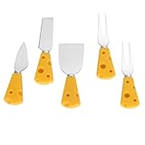 Photo Gallery ligigwash 5pezzi posate da dessert con manico formato di formaggio utensili per frutta e cena giallo include forchette coltello e spatola per occasioni speciali e feste Photo Gallery ligigwash 5pezzi posate da dessert con manico formato di formaggio utensili per frutta e cena giallo include forchette coltello e spatola per occasioni speciali e feste