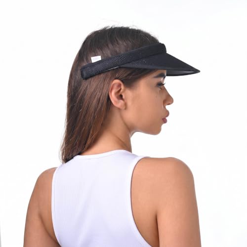 Image of 3 Pieces Clip On Visors Women Men Visor Sun Hats Hat Outdoor Sports Golf Beach Travel Tennis Cap
