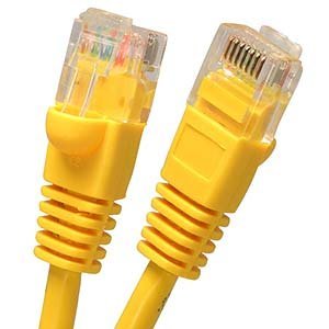 Cable Patch Cat 5e 15ft Amarillo