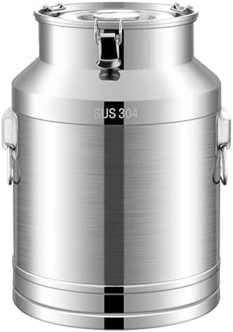 Réservoir de transport de lait anti-fuite 35 L isotherme en inox pour éviter les pertes