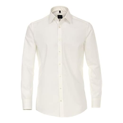 Baumwollstoff Rose Betty 2 champagner — Meterware ab 0,5m — zum Nähen von Blusen/Hemden, Tops/T-Shirts und Röcke 2 Venti Herren Businesshemd Slim Fit 001480/002, Gr. 42, Beige (002 Champagner)