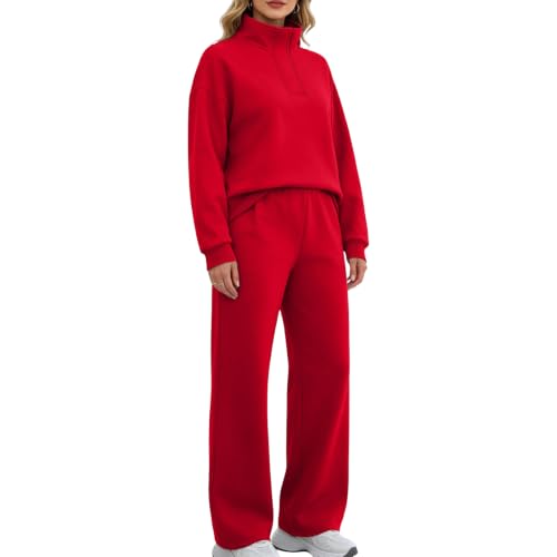 2 Piece Sets for Women lounge Snap Stand Collar Lounge Sets Fall Tracksuit - image 4