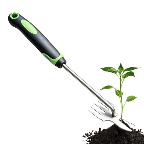 Herramientas De Jardinería,Cultivador Jardín Compacto Duradero,Rastrillo Limpiacésped | para Cultivar Nivelar Césped Gestión De Tierras Hogar Jardín Balcón Plantación Agricultura Al Aire Libre