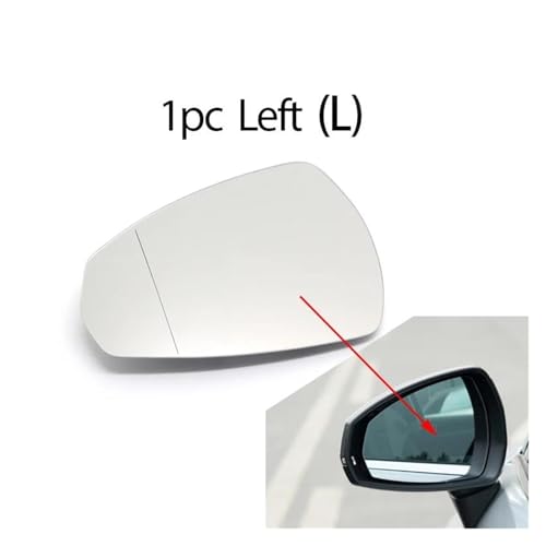 Verre de rétroviseur chauffant de haute précision pour 8V - 2
