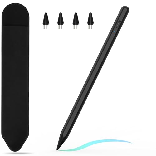 Stylo Tablette Tactile Universel pour Android et iOS, Stylet pour Tablette Compatible avec iPhone, Samsung, Huawei, Lenovo, Xiaomi, Vivo - Charge Rapide 15 Min...