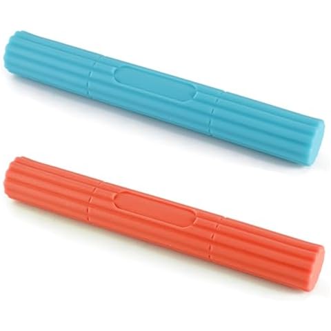Flex Therapy Bar Strengthener, Tennis Elbow Physical Therapy Bar, Resistance Bar for Golfers Elbow, Tendonitis, Wrist, Forearms Pain Relief Cover