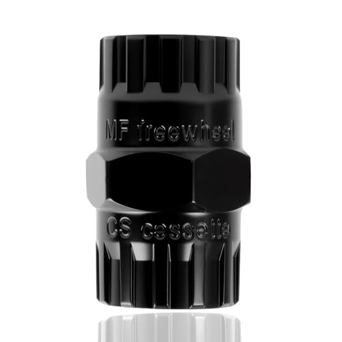 Estrattore per cassette di biciclette adatto a tutte le tipologie: Progettato come estrattore per cassette di biciclette universale, questo strumento 2-in-1 consente di smontare cassette e ruote libere su MTB, bici da strada, city bike ed e-bike, garantendo praticità e precisione in ogni intervento.