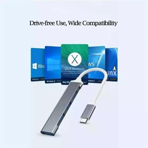 Image of USB OTG Adapter, Type C to USB 3.0 Converter for Mobile, Laptop, USB C OTG Connector for Pendrive, Keyboard, Mouse, Fast Data Transfer