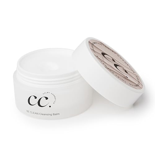 BE CLEAN Cleansing Balm-Hydrating Makeup Remover, Oil-Based Facial Cleanser with Hyaluronic Acid, Vegan, Cruelty-Free, For All Skin Types, 3.38oz/100ml