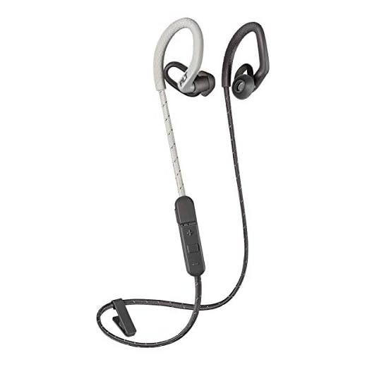 Plantronics BACKBEAT FIT 350 Bluetooth Sport headset/hörlurar, in-ear grå/ben