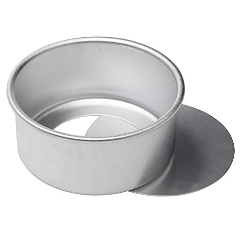 Dealglad 6 Inch X 3 Inch Anodized Aluminum Round Cheesecake Pan Chiffon Cake