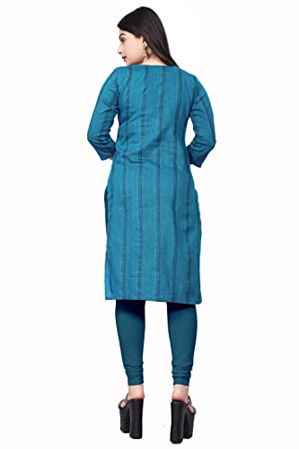 Image of Women's Pure Cotton A-line Kurti