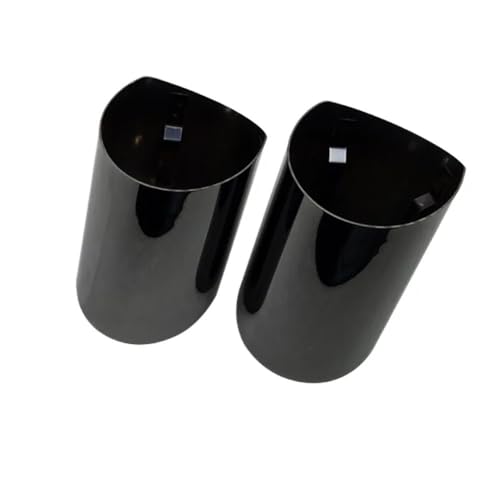 Puntas de escape negro para Serie 5 F10 F11 en acero inoxidable de alta resistencia 3