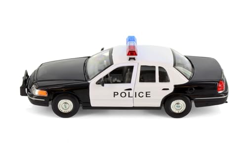 1999 Crown Victoria Police Modelo a Escala 1:24 miniatura 5