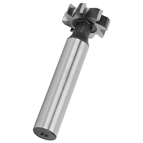 Woodruff Key Seat Cutter T-Slot Cutter 5x19x10mm T?Slot Milling Cutter Tools for Milling Steel for Steel Aluminum for Industrial