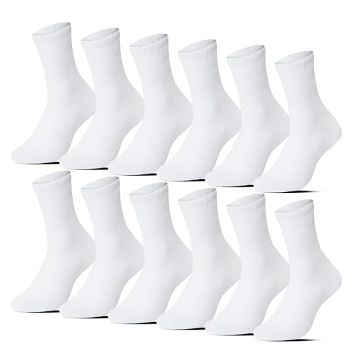 Chaussettes de sport respirantes anti-transpiration lot de 12 paires