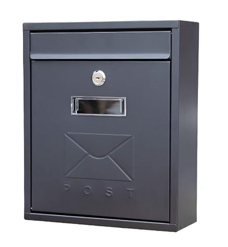 Boîte aux lettres murale moderne pour stopper le vol de courrier extérieur