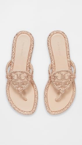 Image of Tory Burch Women's Miller Knotted Pave Sandals